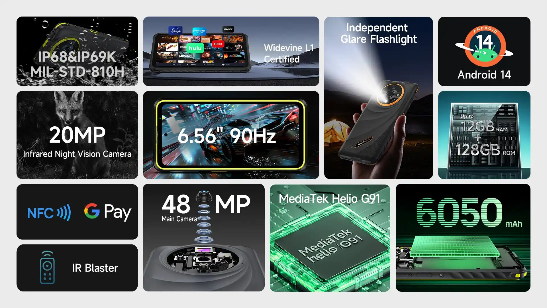 Ulefone Armor X31 6GB RAM 128GB opis